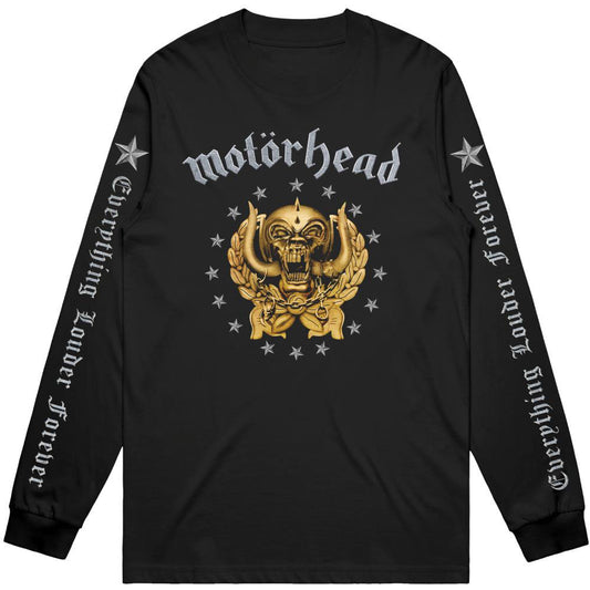 Motorhead Long Sleeve T-Shirt: Everything Louder Forever