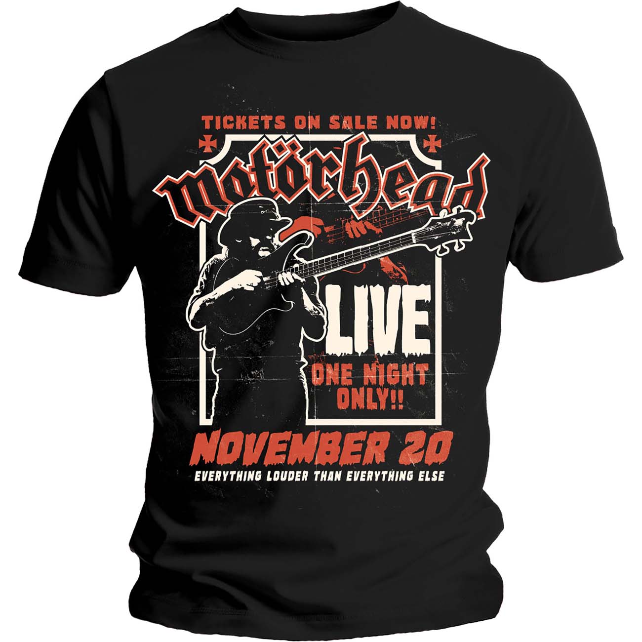 Motorhead T-Shirt: Lemmy Firepower