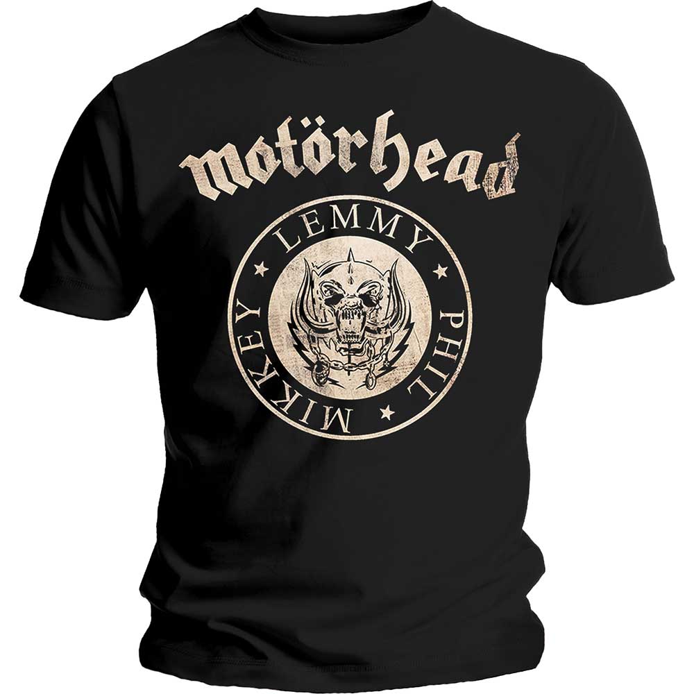 Motorhead T-Shirt: Undercover Seal Newsprint