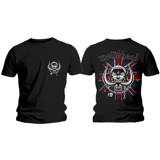 Motorhead T-Shirt: British War Pig & Logo
