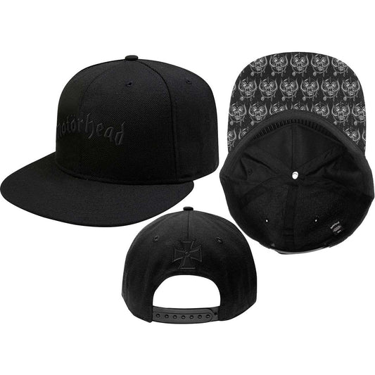 Motorhead Hat: Logo & Warpig