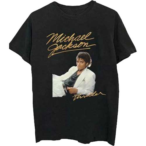Michael Jackson T-Shirt: Thriller White Suit