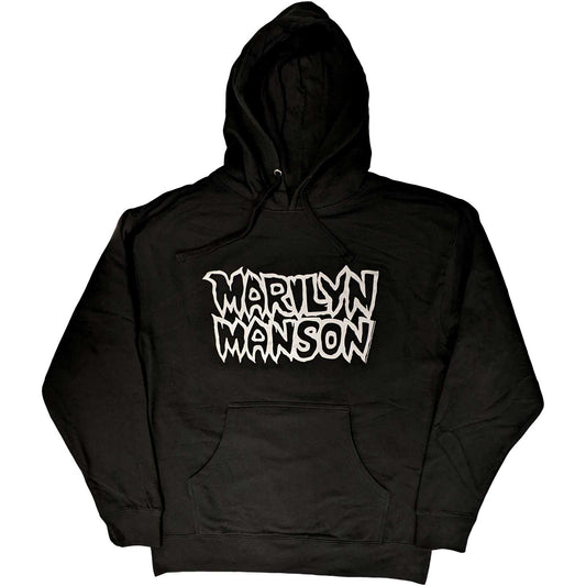 Marilyn Manson Pullover Hoodie: Classic Logo