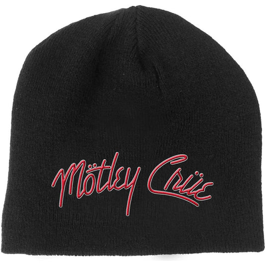 Motley Crue Beanie Hat: Logo