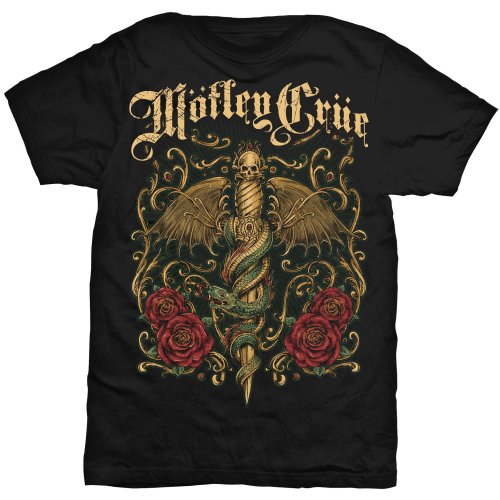Motley Crue T-Shirt: Exquisite Dagger