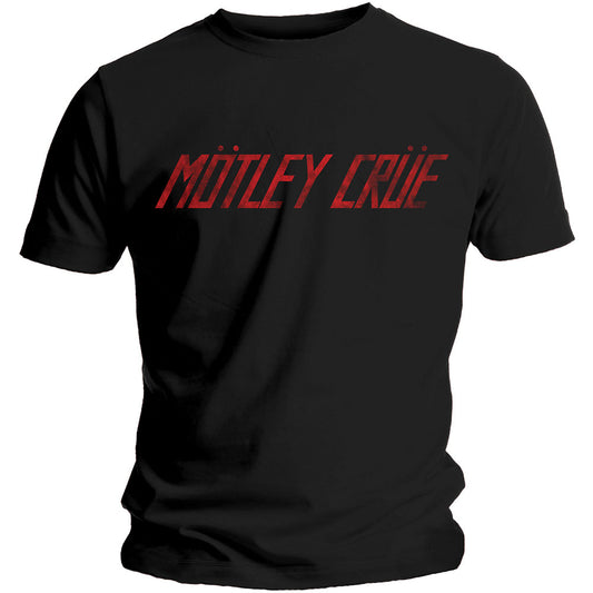 Motley Crue T-Shirt: Distressed Logo