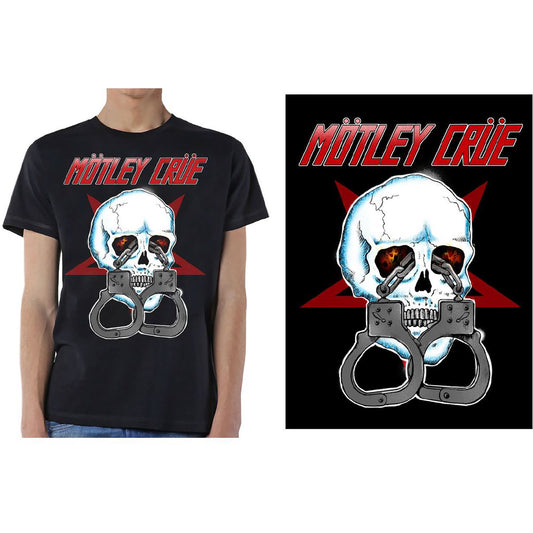Motley Crue T-Shirt: Skull Cuffs 2