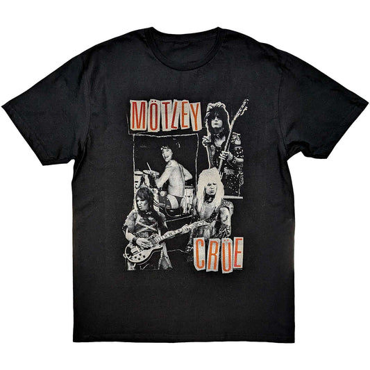 Motley Crue T-Shirt: Vintage Punk Collage