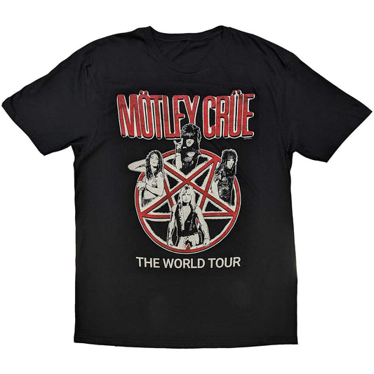 Motley Crue T-Shirt: Vintage World Tour