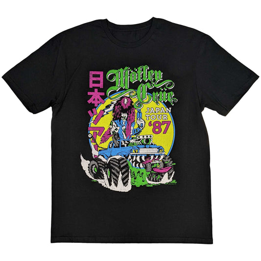 Motley Crue T-Shirt: Girls Girls Girls Japanese Tour '87