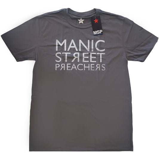 Manic Street Preachers T-Shirt: Reversed Logo