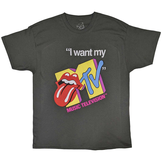 MTV T-Shirt: Rolling Stones I Want My MTV