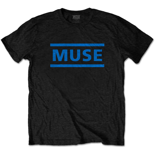 Muse T-Shirt: Dark Blue Logo
