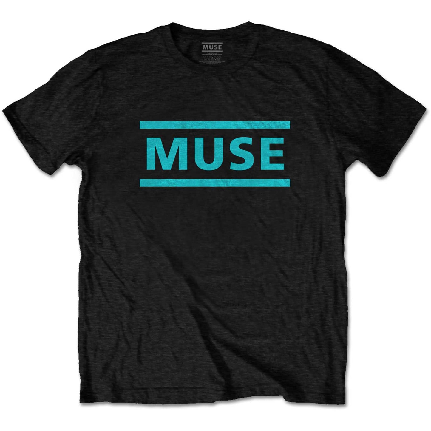 Muse T-Shirt: Light Blue Logo