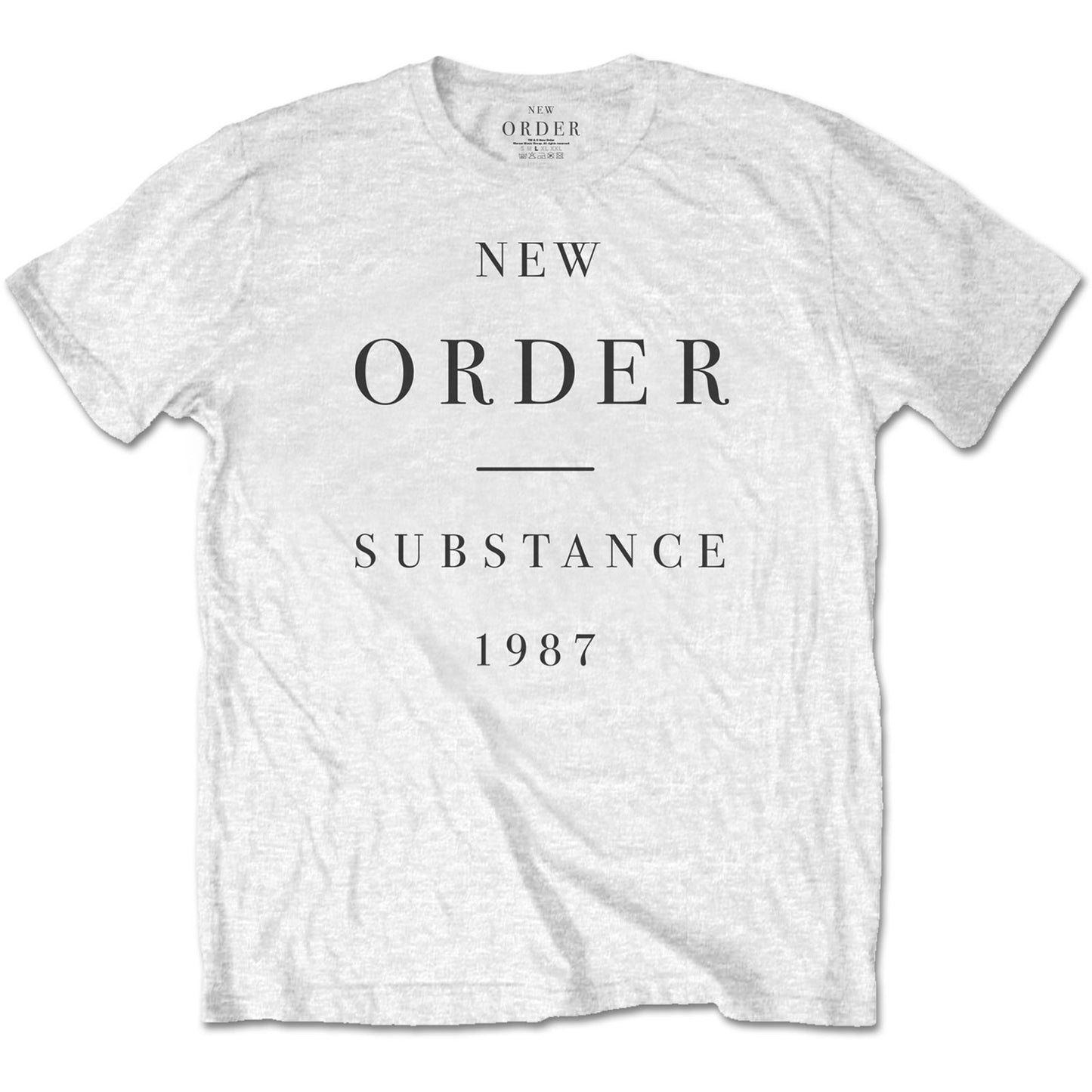 New Order T-Shirt: Substance
