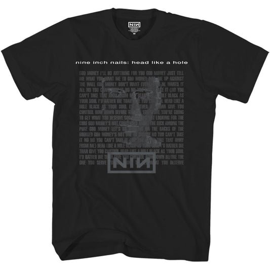 Nine Inch Nails T-Shirt: Head Like A Hole