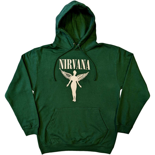 Nirvana Pullover Hoodie: Angelic Mono