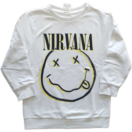 Nirvana Sweatshirt: Inverse Happy Face