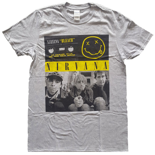 Nirvana T-Shirt: Bleach Cassettes