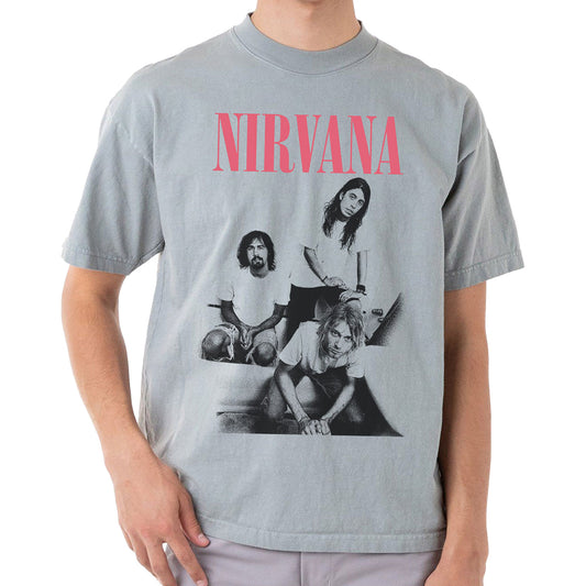 Nirvana T-Shirt: Bathroom Photo
