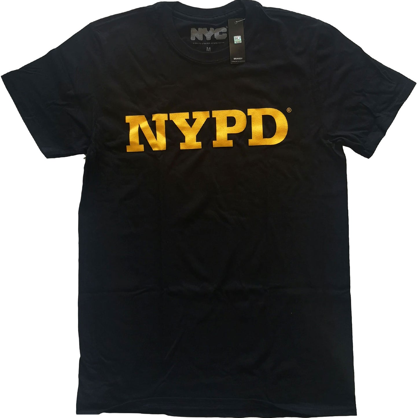 New York City T-Shirt: NYPD Text Logo