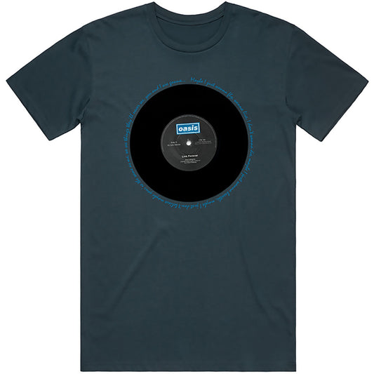 Oasis T-Shirt: Live Forever Single