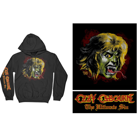 Ozzy Osbourne Pullover Hoodie: Ozzy Demon
