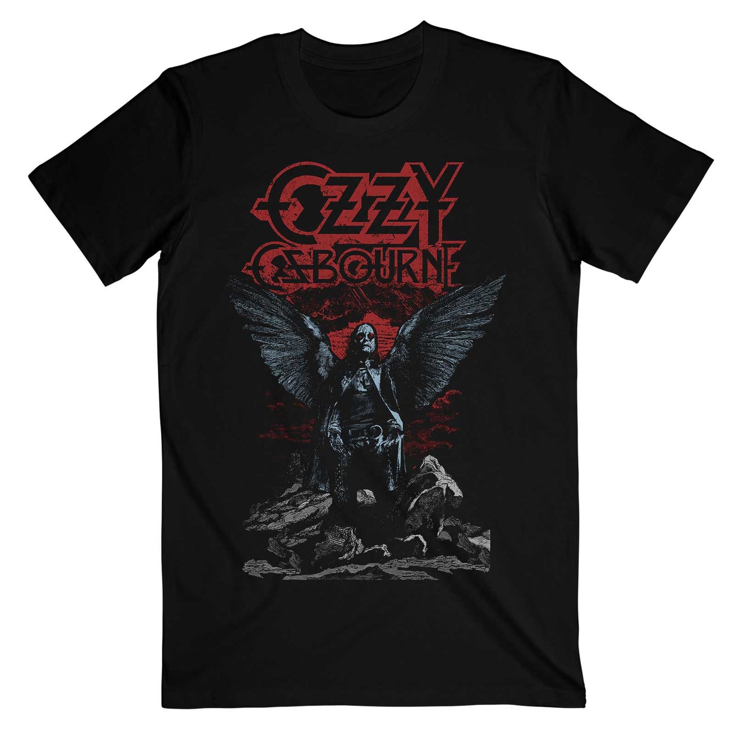Ozzy Osbourne T-Shirt: Angel Wings