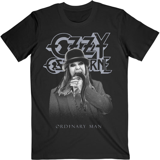 Ozzy Osbourne T-Shirt: Ordinary Man Snake Rayograph