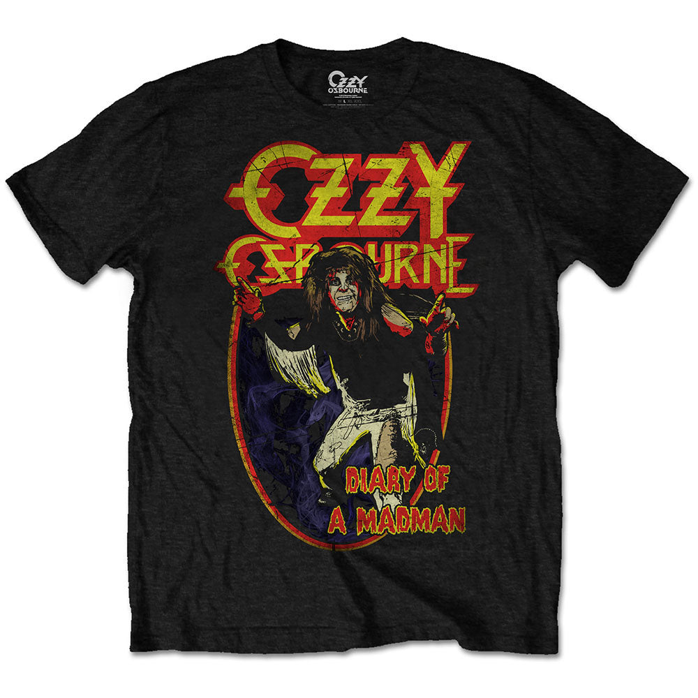Ozzy Osbourne T-Shirt: Diary of a Mad Man