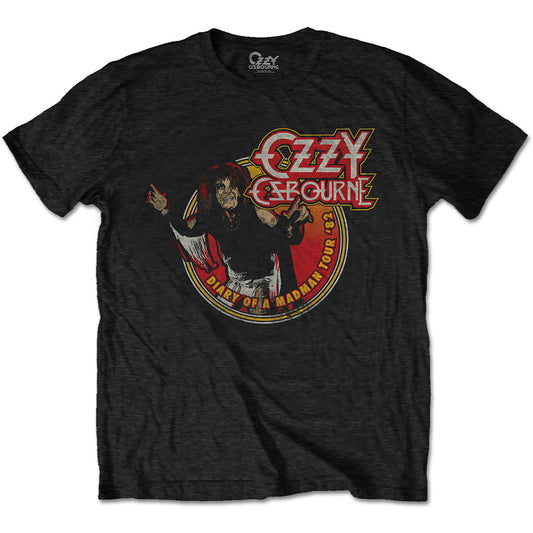 Ozzy Osbourne T-Shirt: Diary of a Mad Man Tour 1982
