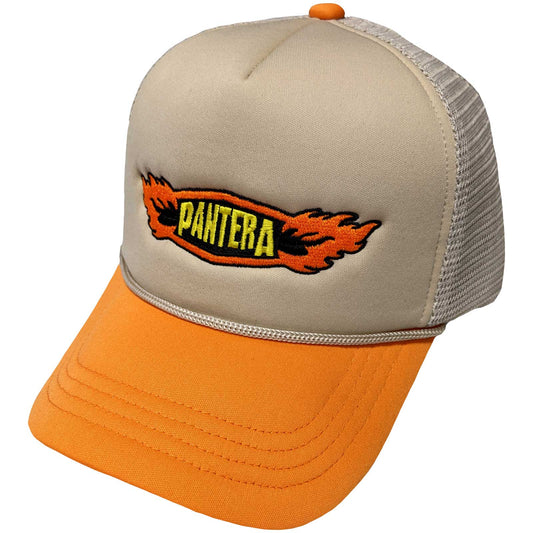 Pantera Baseball Cap: Flames Logo