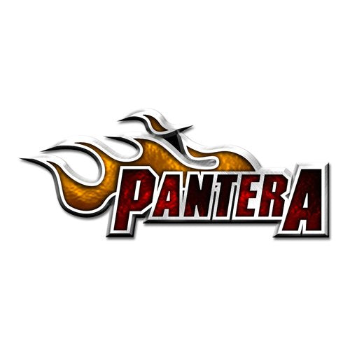 Pantera Badge: Flame Logo