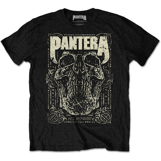 Pantera T-Shirt: 101 Proof Skull