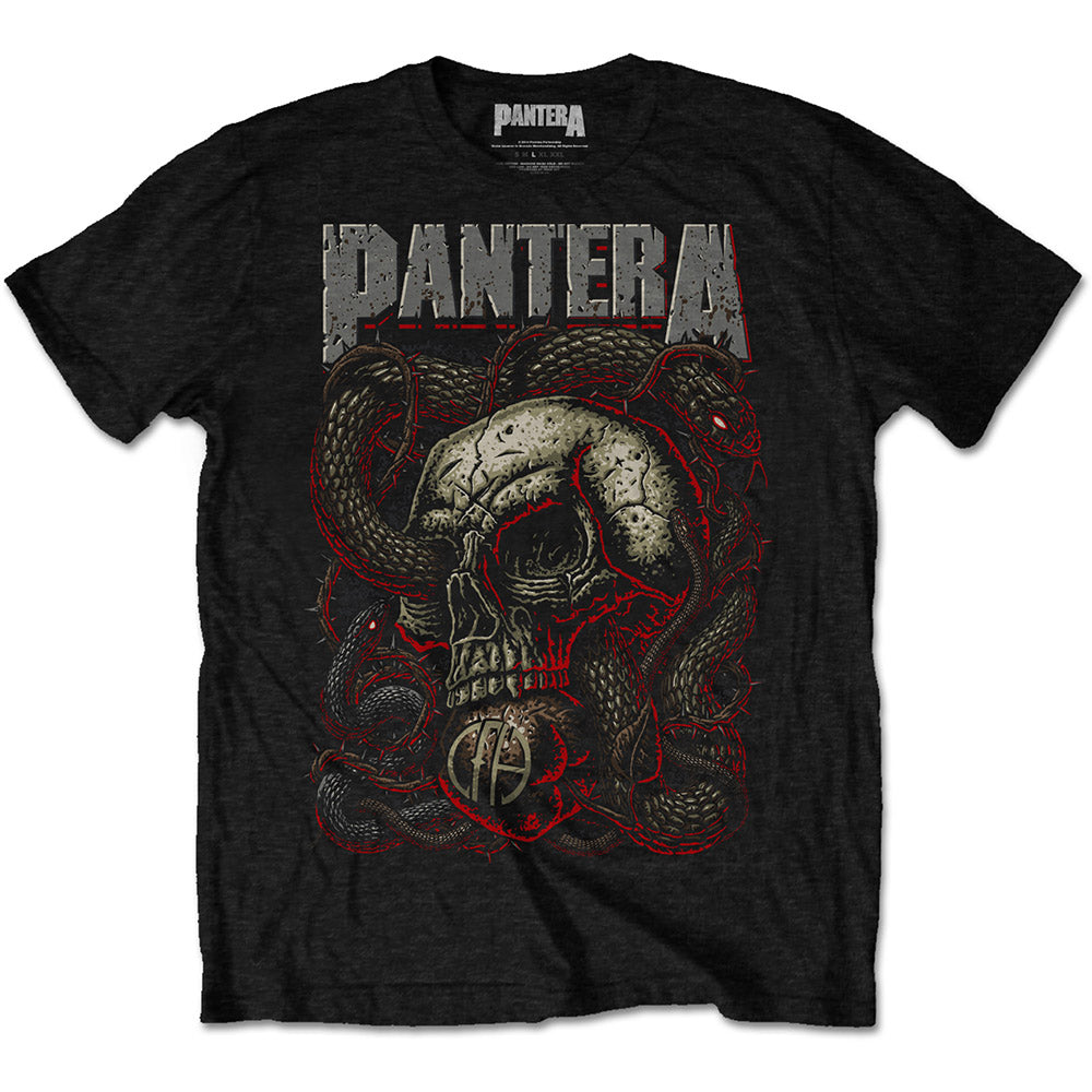 Pantera T-Shirt: Serpent Skull