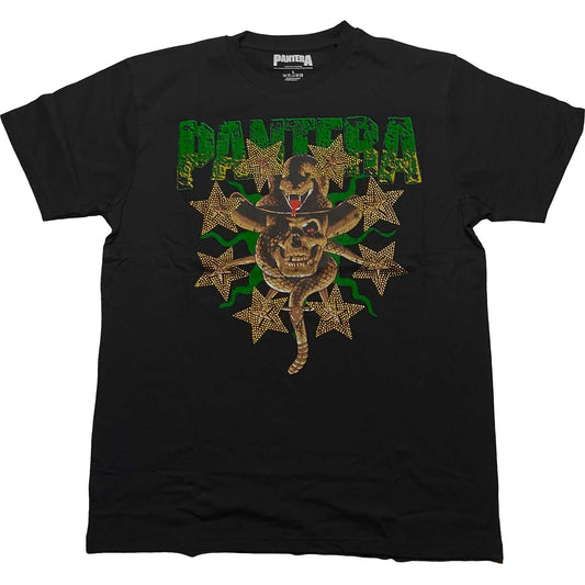 Pantera T-Shirt: Skull & Snake