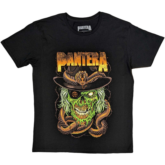 Pantera T-Shirt: Snake & Skull