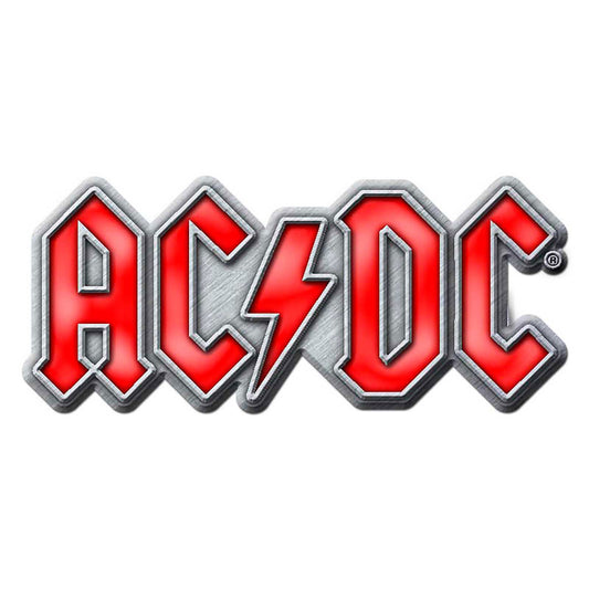 AC/DC Badge: Red Logo