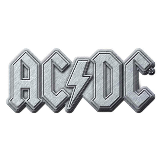 AC/DC Badge: Metal Logo