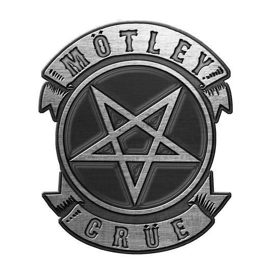 Motley Crue Badge: Pentagram