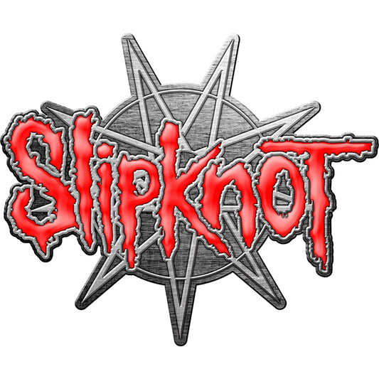 Slipknot Badge: 9 Pointed Star