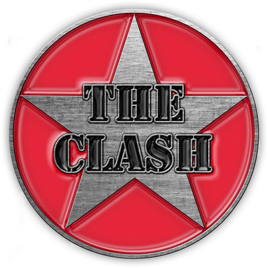 The Clash Badge: Military Logo