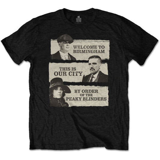 Peaky Blinders T-Shirt: This Is Our City