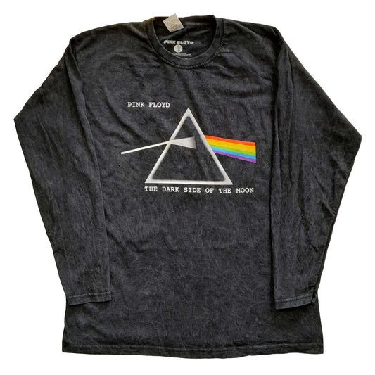 Pink Floyd Long Sleeve T-Shirt: Dark Side Of The Moon Courier