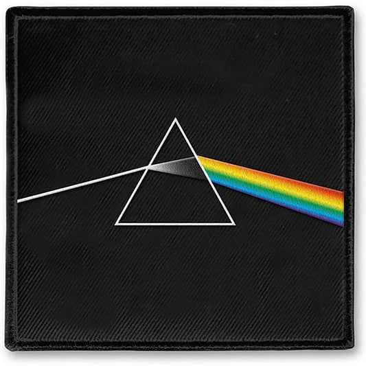 Pink Floyd Standard Woven Patch: Dark Side of the Moon Album Cover