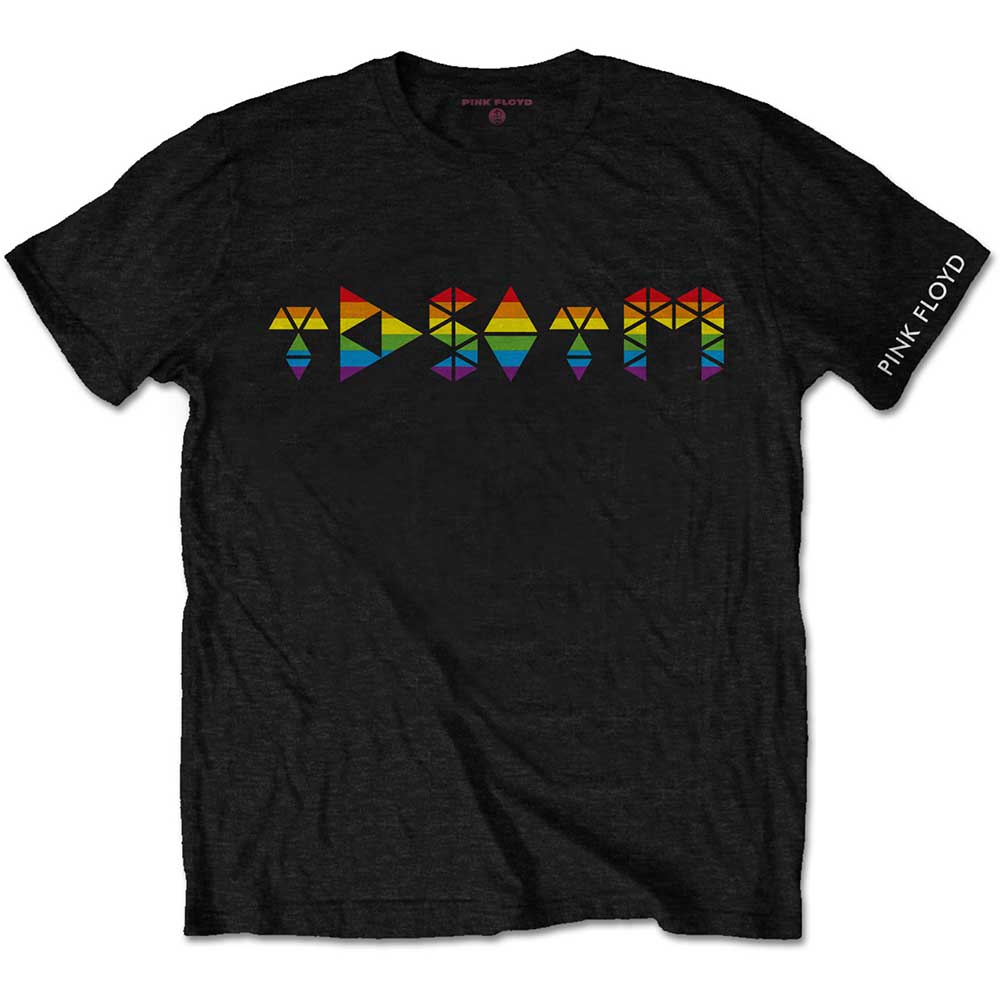 Pink Floyd T-Shirt: Dark Side Prism Initials