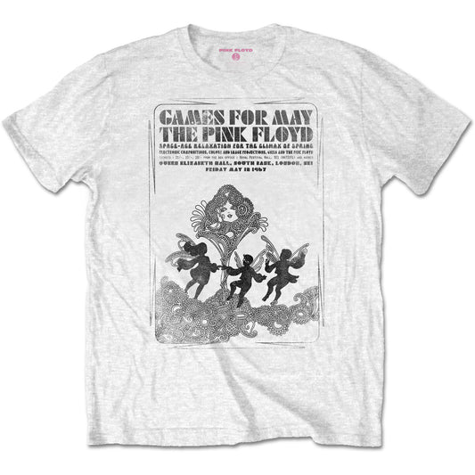 Pink Floyd T-Shirt: Games For May B&W