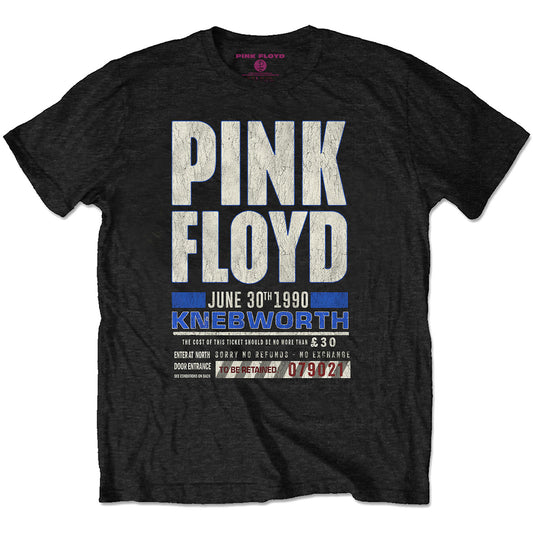 Pink Floyd T-Shirt: Knebworth '90 Red