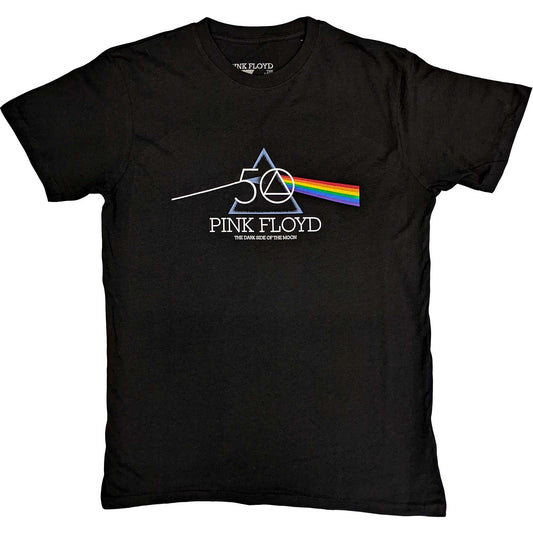 Pink Floyd T-Shirt: 50th Prism Logo
