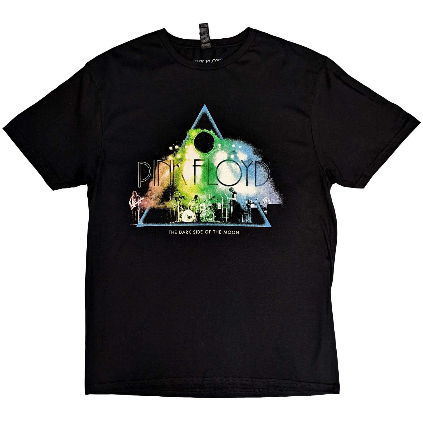 Pink Floyd T-Shirt: Live Band Rainbow Tone